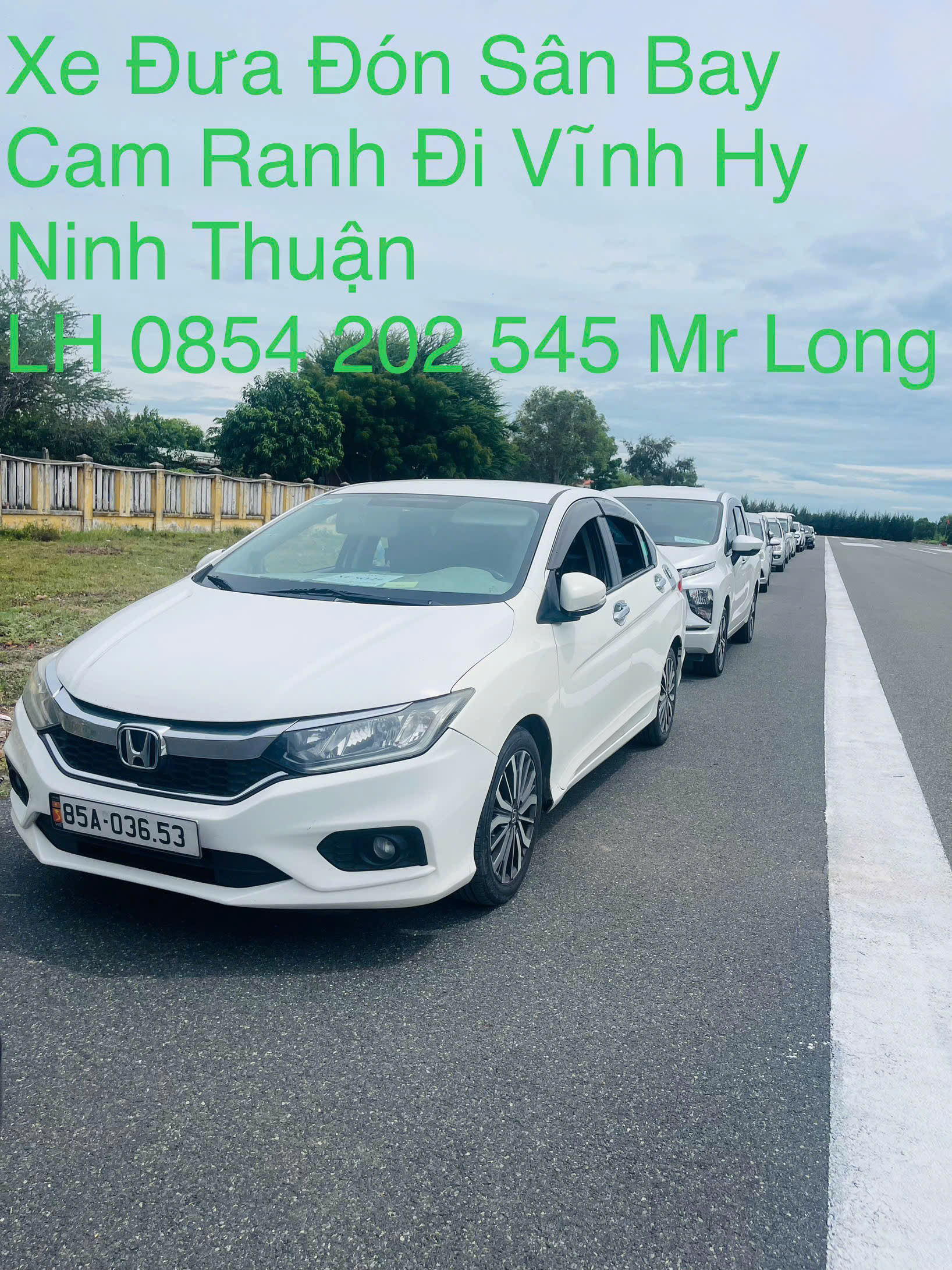 Đặt xe đưa đón sân bay Cam Ranh đi Phan Rang chỉ cần gọi đến hotline, chúng tôi sẽ đón bạn tận nơi 