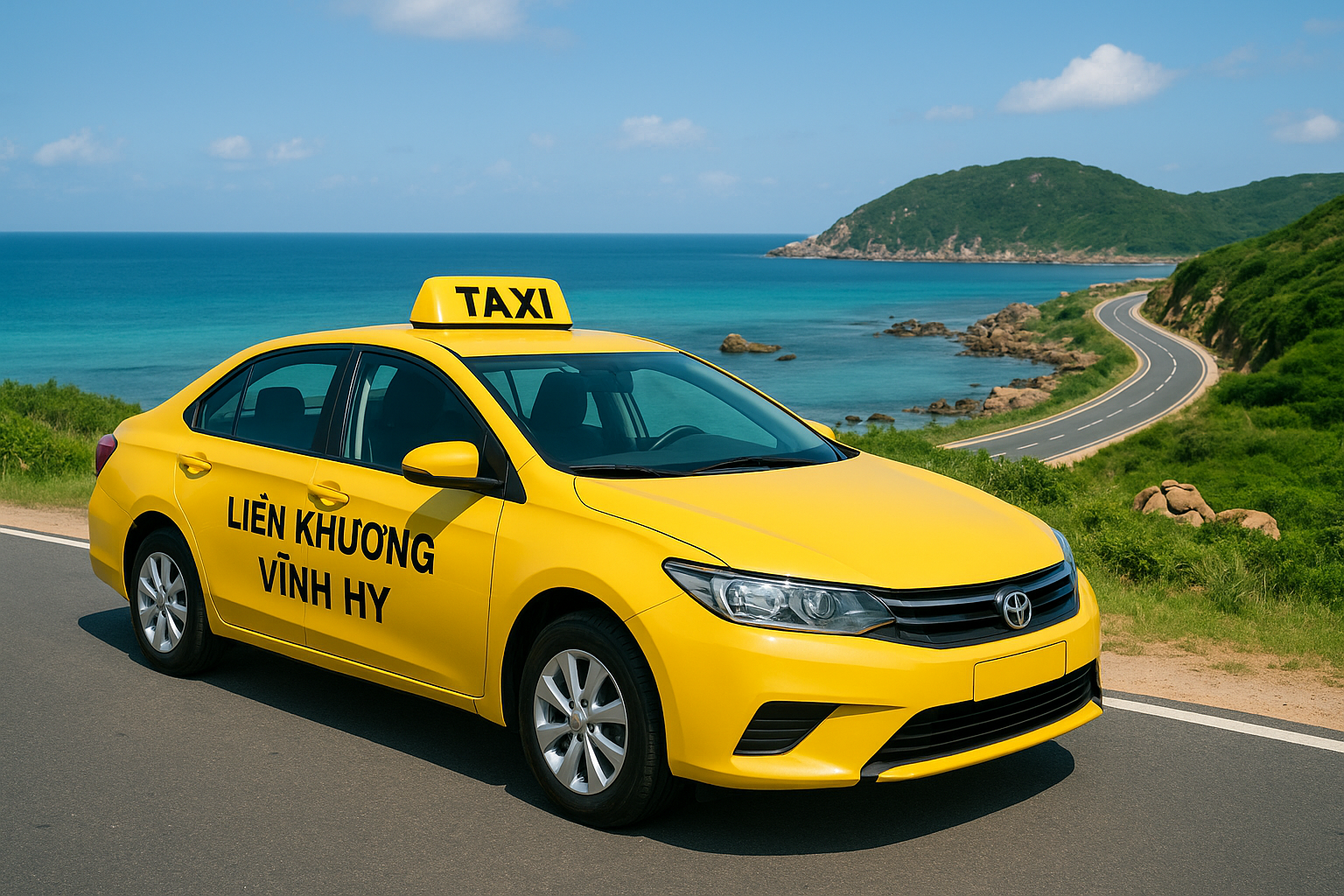 Taxi Sân bay Liên Khương đi Vĩnh Hy